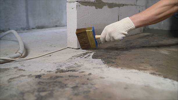 SJ Waterproofing Pros Waterproofing coverage map for Putnamville, IN and surrounding area